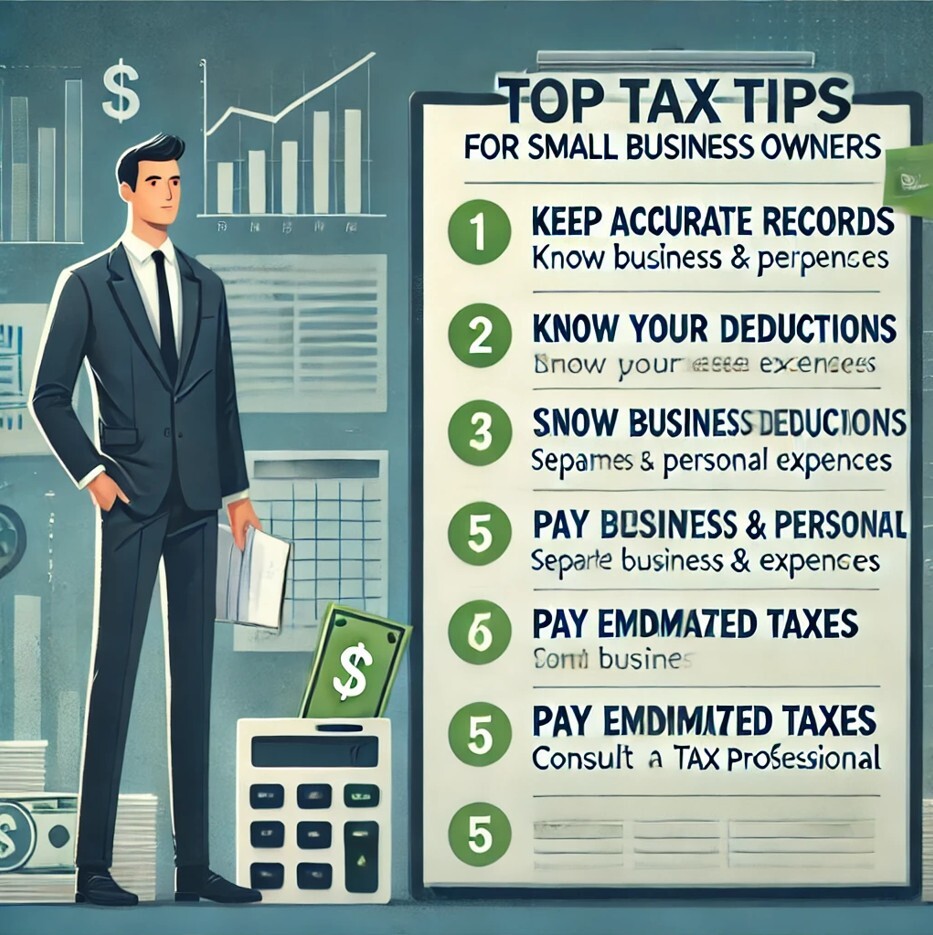Top Tax Tips for Small Business Owners